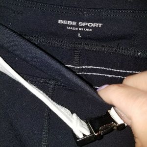 BeBe Sport jogger pants w/ belt